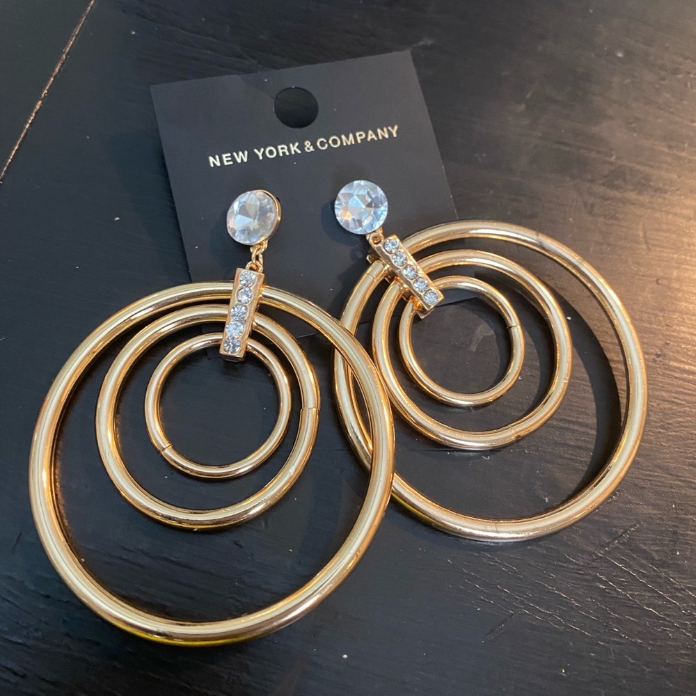 Gold hoops Earrings